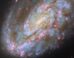 This Hubble image shows NGC 4654, an intermediate spiral galaxy some 55 million light-years away in the constellation of Virgo. Image credit: NASA / ESA / Hubble / D. Thilker / J. Lee / PHANGS-HST Team.