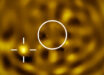 This VLT/SPHERE image shows the clearest image ever of what likely is Betelgeuse B. Image credit: ESO / Montargès et al.