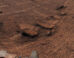 The polygon fractures discovered by Curiosity in Gale crater, Mars. Image credit: NASA / JPL-Caltech / MSSS.
