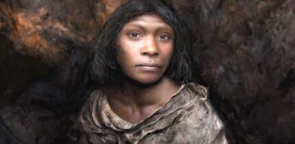 An artist’s rendering of a Homo antecessor individual known as the Girl of Gran Dolina. Image credit: Tom Björklund.