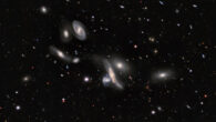 This image shows the Copeland Septet, a group of galaxies located in the constellation of Leo. Image credit: DESI Legacy Imaging Surveys / LBNL / DOE / KPNO / CTIO / NOIRLab / NSF / AURA.