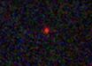 This Webb image shows the MoM-BH*-1 object. Image credit: NASA / ESA / CSA / Webb / Naidu et al., doi: 10.1038/s41586-026-10846-4.