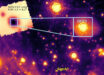 Mid-infrared image of the IRS 3 environment, observed with VLT/NACO and Webb/MIRI/MRS. Image credit: Peißker et al., doi: 10.1051/0004-6361/202660243.