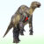 Reconstruction of the iguanodontian dinosaur from the Ashizawa Formation in Japan; the red bone is the right sternal. Image credit: Masato Hattori.