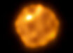 This ALMA image shows the red supergiant star Betelgeuse. Image credit: ALMA / ESO / NAOJ / NRAO / Dent et al.