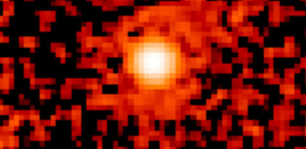 Little red dots may reside in small galaxies with total masses equivalent to around one billion times that of the Sun. Image credit: Zhang et al., doi: 10.1038/s41550-026-02945-z.
