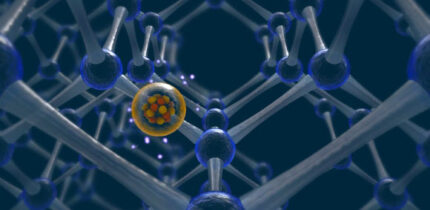 Cornell et al. demonstrate all-mechanical coherence protection of a silicon-vacancy spin in diamond. Image credit: Cornell et al., doi: 10.1038/s41567-026-03369-2.