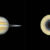 These Hubble images show Saturn and the gas giant’s southern pole with its 10-sided atmospheric wave. Image credit: NASA / ESA / STScI / Agustin Sánchez-Lavega, UPV / Amy Simon, NASA’s Goddard Space Flight Center / Michael Wong, UC Berkeley / Alyssa Pagan.