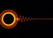 Palomino Ylla et al. found a way to check for black hole hair using changes in ringdown waves. Image credit: Nagoya University.