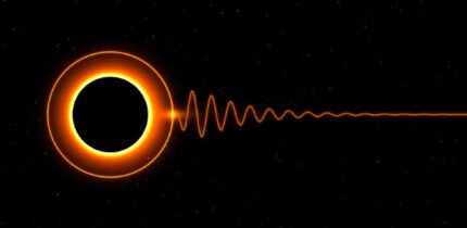 Palomino Ylla et al. found a way to check for black hole hair using changes in ringdown waves. Image credit: Nagoya University.