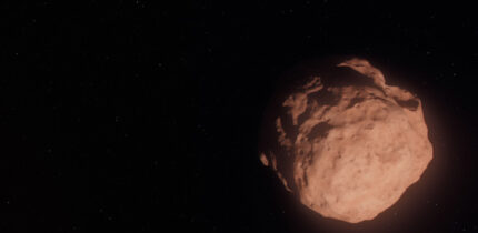 This artist’s concept depicts a trans-Neptunian object. Image credit: NASA / ESA / Leah Hustak, STScI.