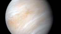 NASA’s Mariner 10 spacecraft captured this view of Venus in February 1974. Image credit: NASA / JPL-Caltech.