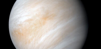 NASA’s Mariner 10 spacecraft captured this view of Venus in February 1974. Image credit: NASA / JPL-Caltech.