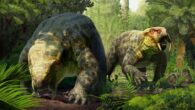 Life reconstruction of Dinodontosaurus isiyavamanda. Image credit: Gabriel Ugueto.