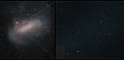 This image from ESO’s VISTA telescope shows the Large Magellanic Cloud. Image credit: ESO / Cioni et al.