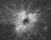 This close-up view of McGetchin crater was taken on December 5, 2025, by the Narrow-Angle Camera (NAC) onboard NASA’s Lunar Reconnaissance Orbiter (LRO). Image credit: NASA Goddard / Intuitive Machines.