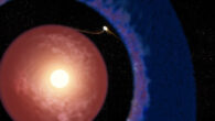 An artist’s concept depicting Elias 2-24b, the youngest exoplanet detected to date, still growing within the disk of gas and dust surrounding its young host star. Image credit: W.M. Keck Observatory / Adam Makarenko.