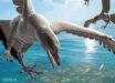 Life restoration of Tenuicruris piscanexum. Image credit: Travis Tischler.