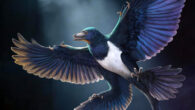 Life reconstruction of Norellraptor barsboldi. Image credit: Zhao Chuang.