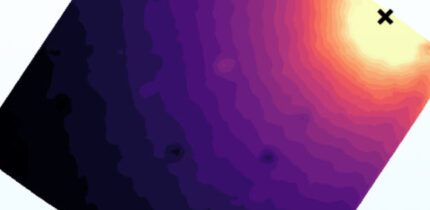 The spatial distribution of cyanogen around 3I/ATLAS. Image credit: Cochran et al., doi: 10.3847/PSJ/aea086.