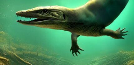 An artist’s impression of Garamaudo bauciensis. Image credit: Bardet et al., doi: 10.24072/pcjournal.804.