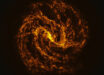 This ALMA image shows the barred spiral galaxy Messier 83. Image credit: ALMA / ESO / NAOJ / NRAO / Koda et al.