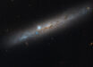 This Hubble image shows the edge-on, intermediate spiral galaxy NGC 1827. Image credit: NASA / ESA / Michael Jones, California Institute of Technology / Gladys Kober, NASA / Catholic University of America.