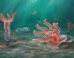 An artist’s impression of Yujingia glutenotunica. Image credit: He et al., doi: 10.1016/j.cub.2026.08.053.