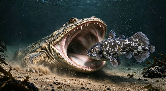 Life reconstruction of Gerrothoroax maritimus. Image credit: Chen Geng / Guizhou University.
