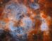 This Webb shows N159, a star-forming region within the Large Magellanic Cloud. Image credit: NASA / ESA / CSA / Webb / E. Sabbi / M. Zamani, ESA & Webb / M.H. Özsaraç.