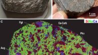 The largest fragment of the Martian meteorite Teghaza 001. Image credit: Liu et al., doi: 10.1126/science.adz5646.