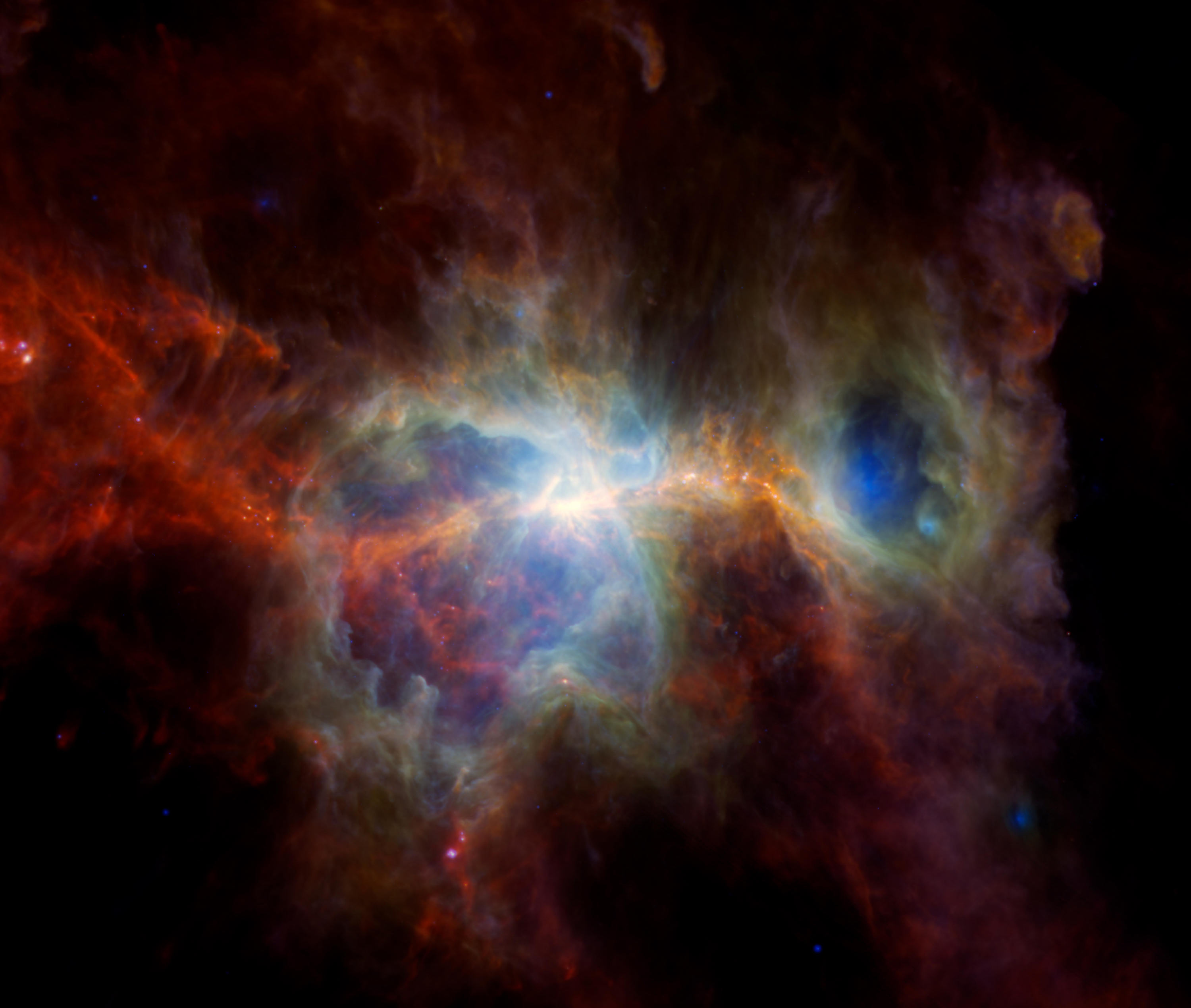 Colorful Space Nebula