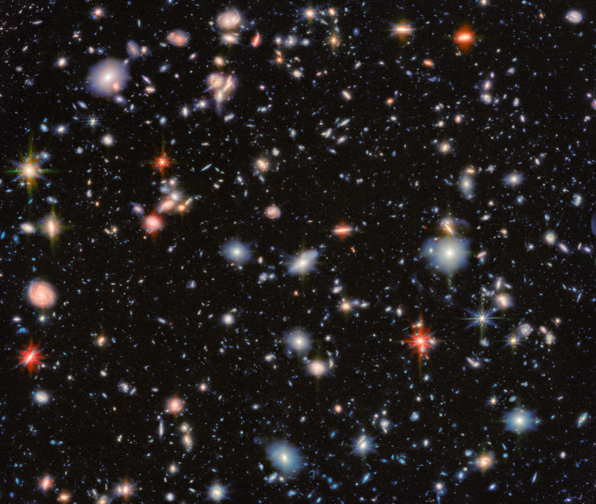 Webb Visits Hubble Ultra Deep Field Sci News