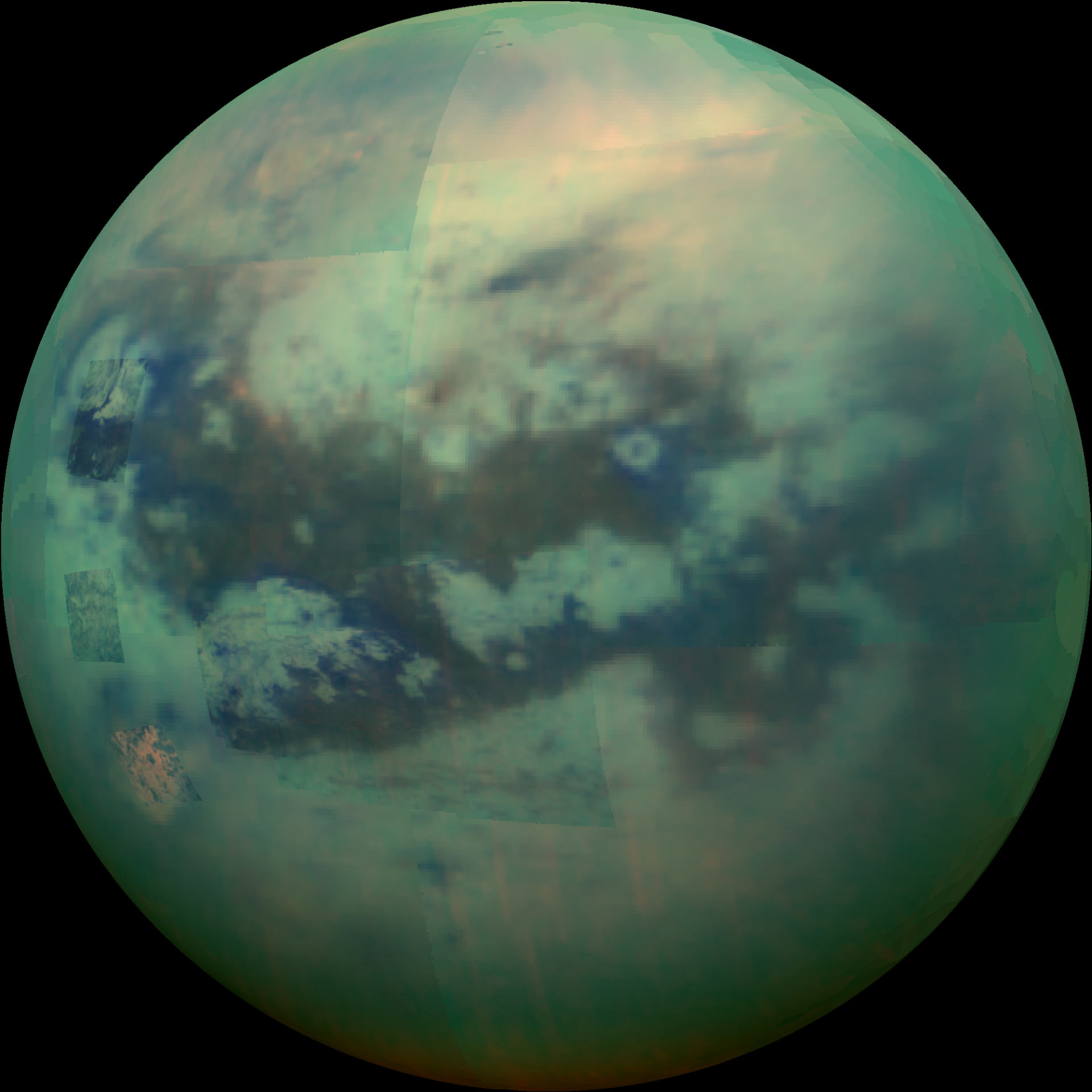 NASA Scientists Release Stunning New Image Of Saturn s Largest Moon NASA Scientists Release Stunning New Image Of Saturn s Largest Moon